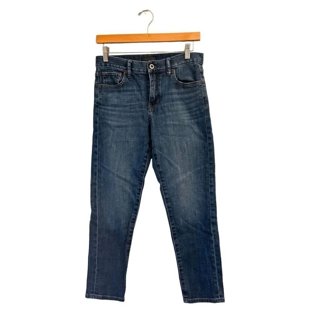 Uniqlo Jeans Japanese denim mid-riseโSlim Boyfriend 24โKaihara